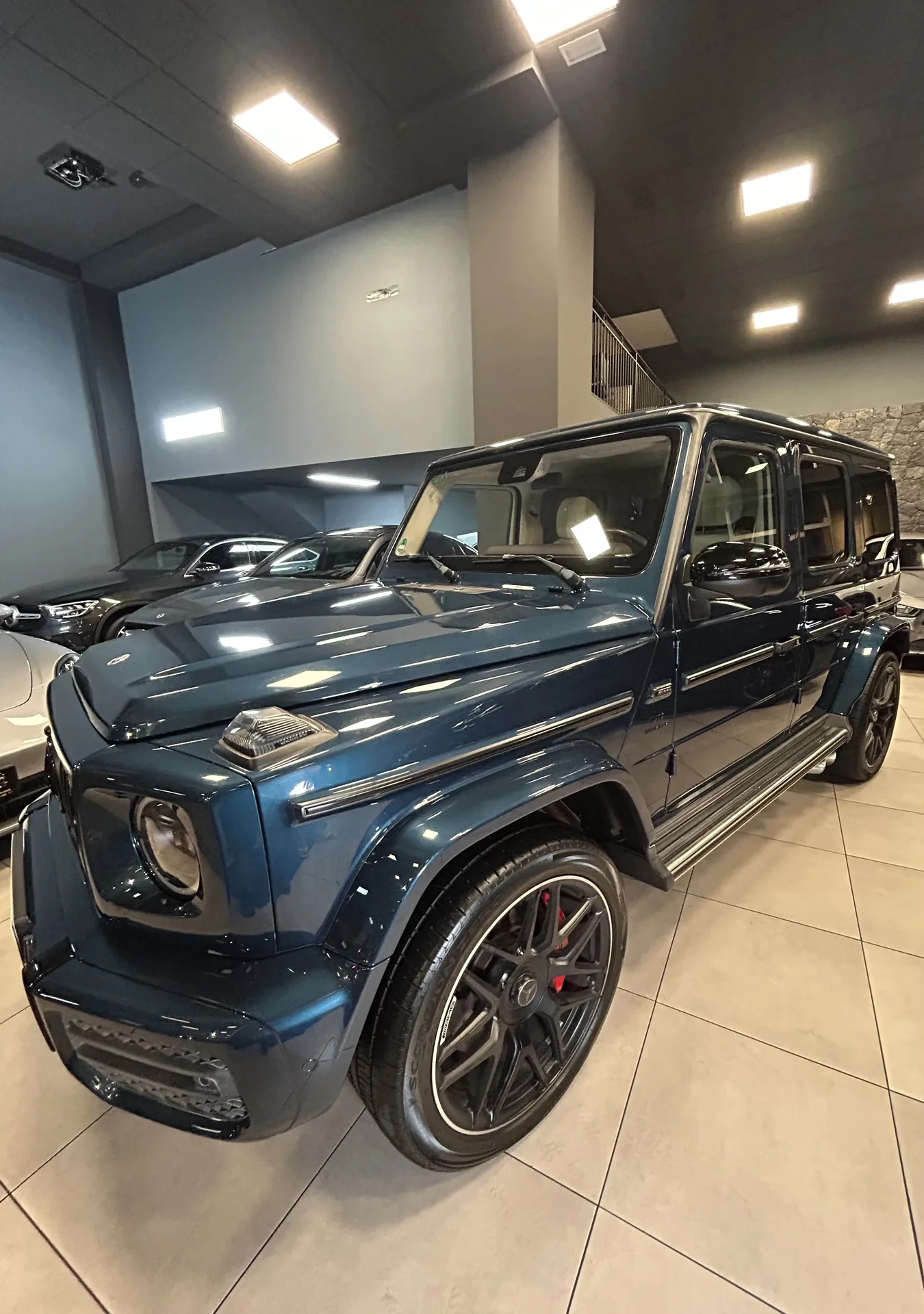 Mercedes-AMG G 63, vista frontal-lateral
