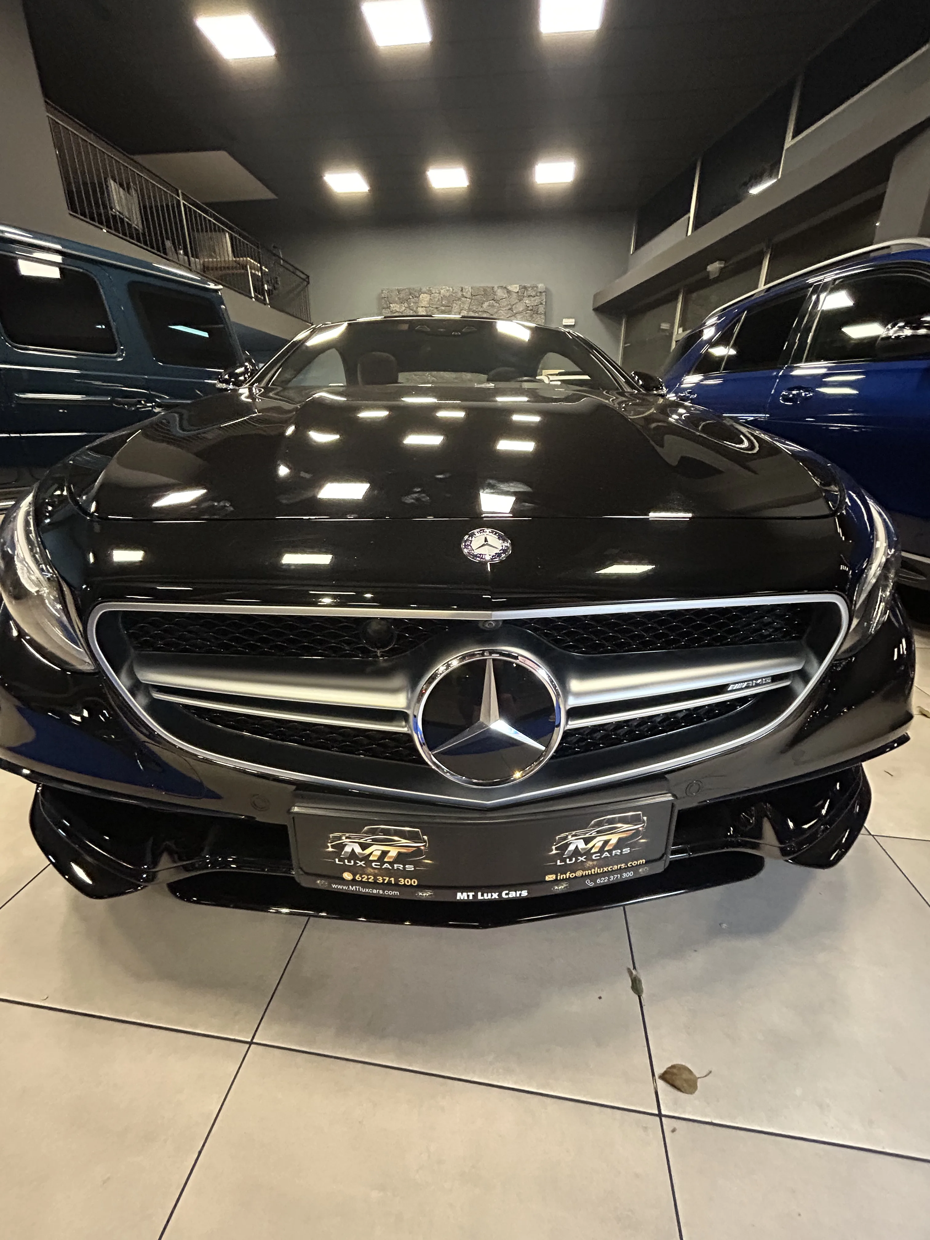 Mercedes Benz S 63 frontal