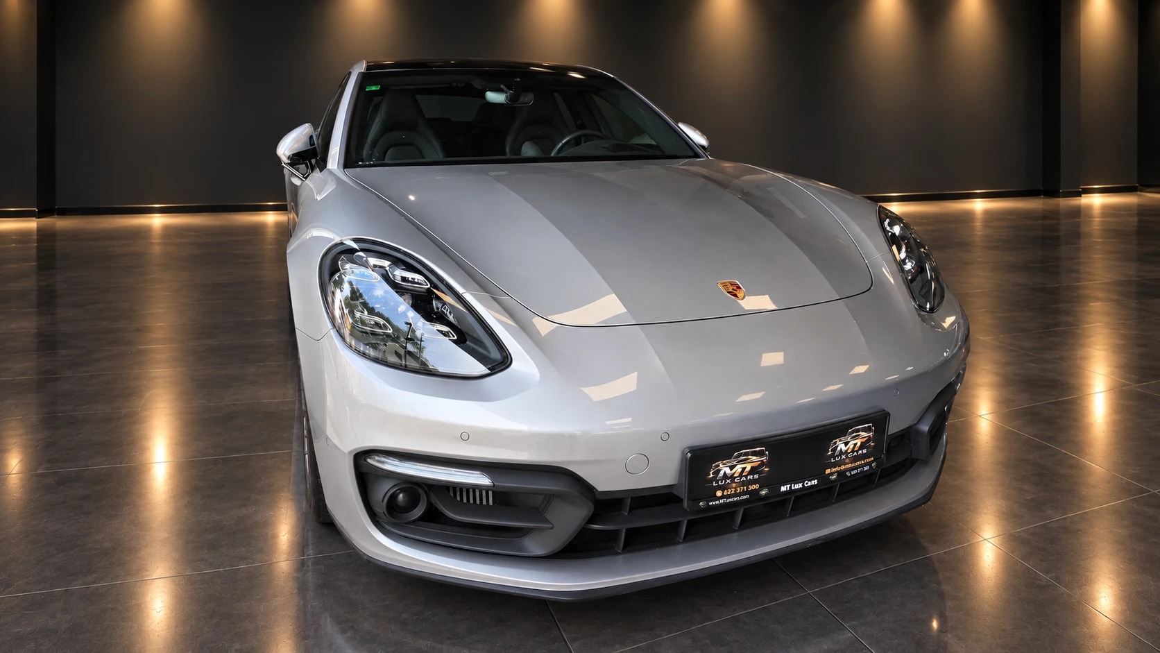Porsche Panamera, vista frontal